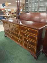 Load image into Gallery viewer, Thomasville Banded Mahogany Dresser