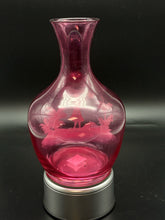Load image into Gallery viewer, Cranberry Glass Vintage Vase
