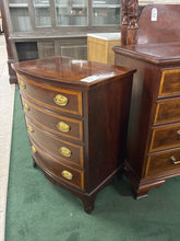 Load image into Gallery viewer, Thomasville Banded Mahogany 4 Drawer Nightstand