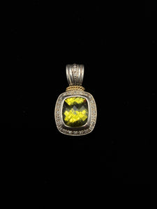 Sterling Silver Square Pendant