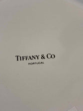 Load image into Gallery viewer, Tiffany &amp; Co Blue Trim Ceramic 3 Piece White Print Bowls