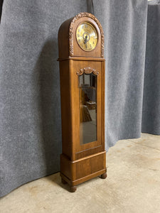 German Made Hand Carved Grandfather Clock