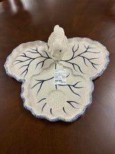 Load image into Gallery viewer, Dedham Pottery White Blue Crackle Platter/Tray
