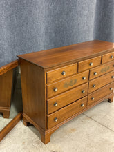 Load image into Gallery viewer, Hitchcock 9-Drawer Dresser With Mirror