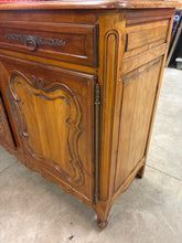 Load image into Gallery viewer, French Provincial Louis XV Style Carved Cherry Sideboard Buffet