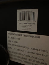 Load image into Gallery viewer, Three Hands Corp. Gold Sunburst Mirror