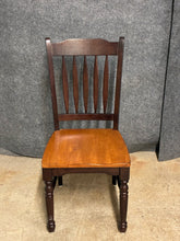 Load image into Gallery viewer, 2 Tone Dining Set with 4 Chairs + 2 Leaves