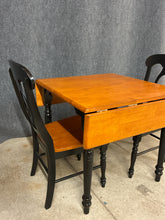 Load image into Gallery viewer, Two-Tone Drop Leaf Dining Set