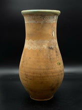 Load image into Gallery viewer, Rustic Terracotta &amp; Aqua Glazed Decorative Pottery Vase