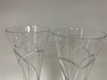 Load image into Gallery viewer, 2 Piece Waterford Clear Crystal Glasses