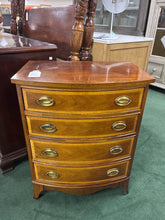 Load image into Gallery viewer, Thomasville Banded Mahogany 4 Drawer Nightstand