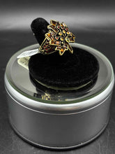 Load image into Gallery viewer, Heidi Daus Crystal Goldtone Ring