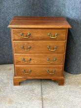 Load image into Gallery viewer, Stickley Solid Cherry 4 Drawer Nightstand