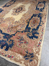Load image into Gallery viewer, Antique Persian Kerman Hand-Knotted Wool Palace Rug