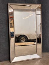 Load image into Gallery viewer, Contemporary Framed Beveled Wall Mirror