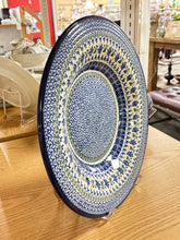 Load image into Gallery viewer, Pottery Blue Print 1 Piece Round Floral Serving bowl