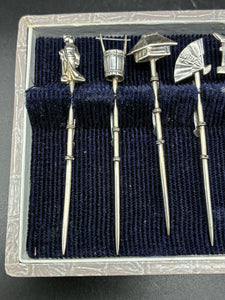 Sterling Silver 8 Piece Bar tools