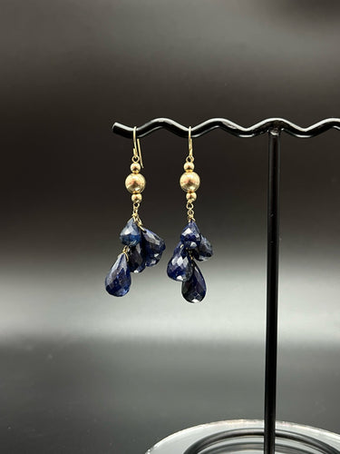 2 Piece Gold Pierced Earrings