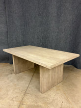 Load image into Gallery viewer, Pier 1 Contemporary Light Washed Wood Dining Table