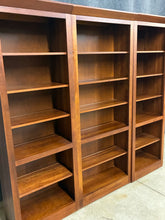Load image into Gallery viewer, Ethan Allen Cherry American Impressions Display Triple Bookcase