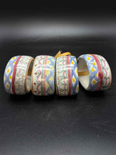 Load image into Gallery viewer, Mackenzie-Childs Ceramic Napkin rings