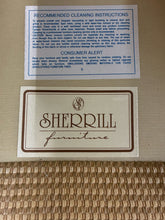 Load image into Gallery viewer, Sherrill Sofa with Rolled Arms &amp; Skirted Base