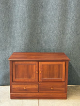 Load image into Gallery viewer, Brown Street Furniture Solid Cherry Media Console Cabinet