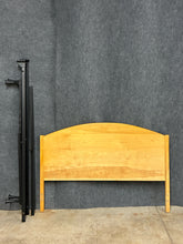 Load image into Gallery viewer, Pompanoosuc Mills Queen Size Arched Headboard with Metal Frame