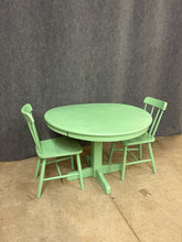 Load image into Gallery viewer, Painted 3-Piece Drop Leaf Dining Set