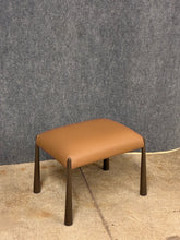 Load image into Gallery viewer, Contemporary Leather Ottoman