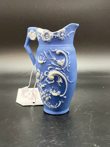 Wedgwood Jasperware Porcelain Blue 1 Piece Floral Creamer and/or Sugar