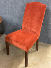 Load image into Gallery viewer, Ethan Allen Pedestal Dining Table With 4 Upholstered Chairs