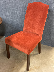 Ethan Allen Pedestal Dining Table With 4 Upholstered Chairs