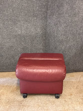 Load image into Gallery viewer, Ekornes Stressless Leather Eldorado Highback Reclining Chair With Storage Footst