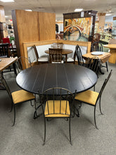 Load image into Gallery viewer, Transitional Dining Set Featuring Charleston Forge Chairs