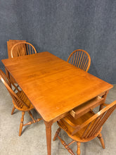 Load image into Gallery viewer, Maple 7-Piece Dining Set with 2 Leaves