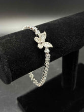 Load image into Gallery viewer, 1 Piece Sterling Silver Cubic Zirconia Bracelet