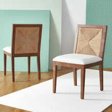 Load image into Gallery viewer, *NEW-OPEN BOX* Havenly Emilio Woven Dining Chairs