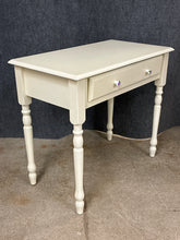 Load image into Gallery viewer, Painted Writing Desk with Storage Drawer