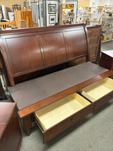 Load image into Gallery viewer, Aspenhome Cambridge King Sleigh Platform Storage Bed
