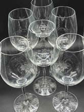 Load image into Gallery viewer, "Clearly Waterford" by Waterford Crystal Set of 6 Red Wine With Star Cut Foot