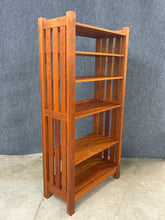 Load image into Gallery viewer, Mission Style Solid Cherry Bookcase