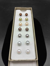 Load image into Gallery viewer, 7 Piece Sterling Silver Earrings