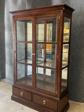 Load image into Gallery viewer, Ethan Allen Brighton Lighted Display Cabinet