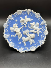 Load image into Gallery viewer, Jasperware Porcelain Blue Plate
