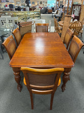 Load image into Gallery viewer, Country Classic Maple Dining Set with Cane Chairs