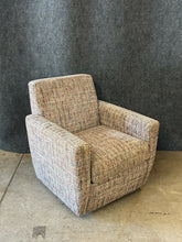 Load image into Gallery viewer, Jonathan Louis Textured Fabric Swivel Chair