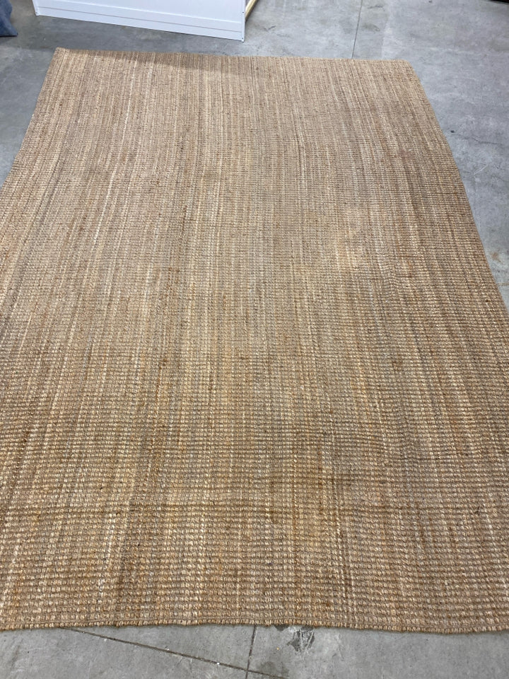 Oversized Natural Jute Woven Area Rug