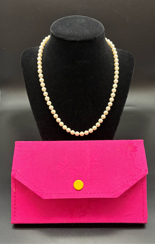 Gold Pearl Necklace