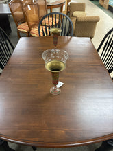 Load image into Gallery viewer, Farmhouse Dining Set with 6 Black Windsor Chairs